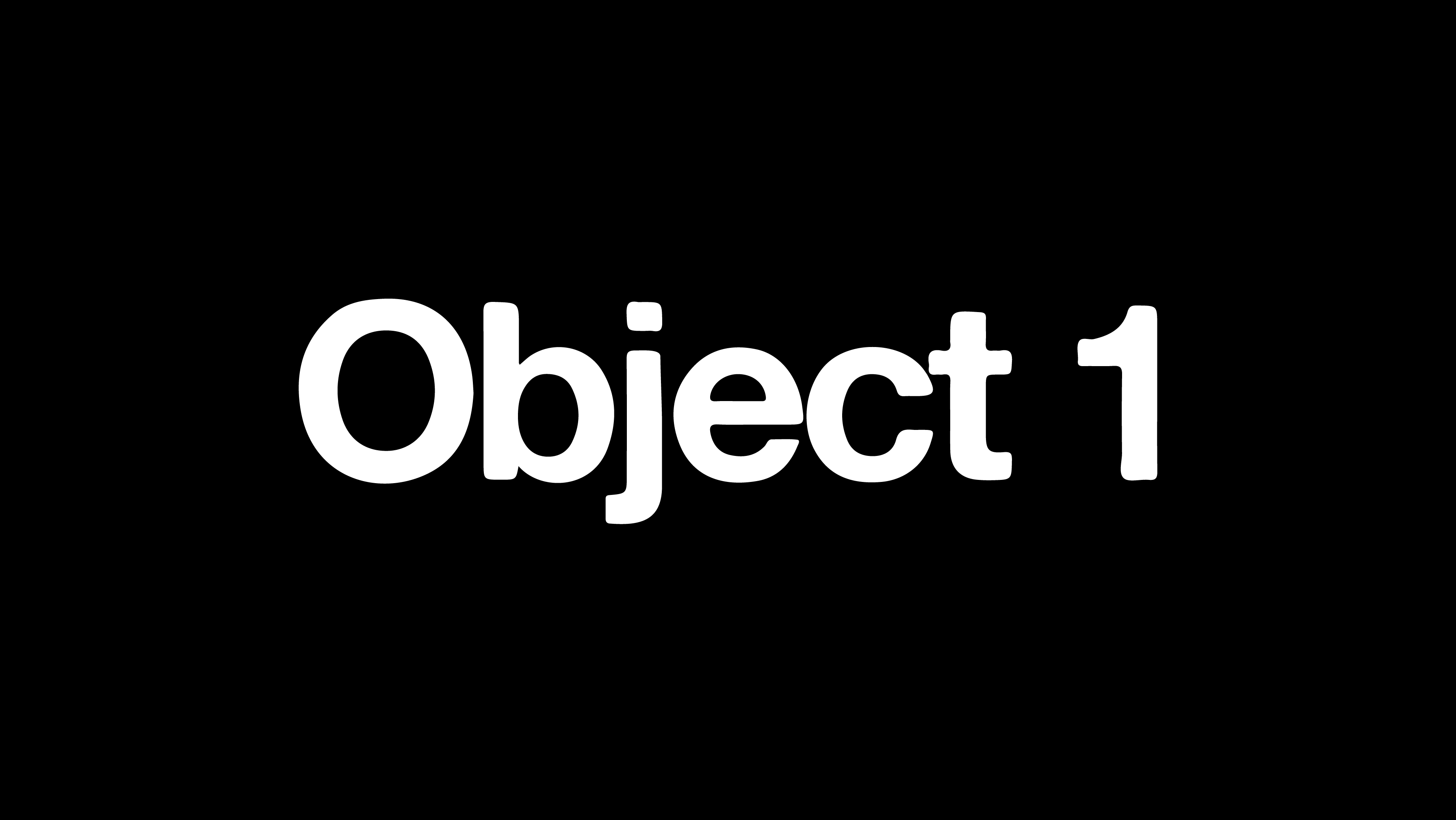 Object 1 Projects