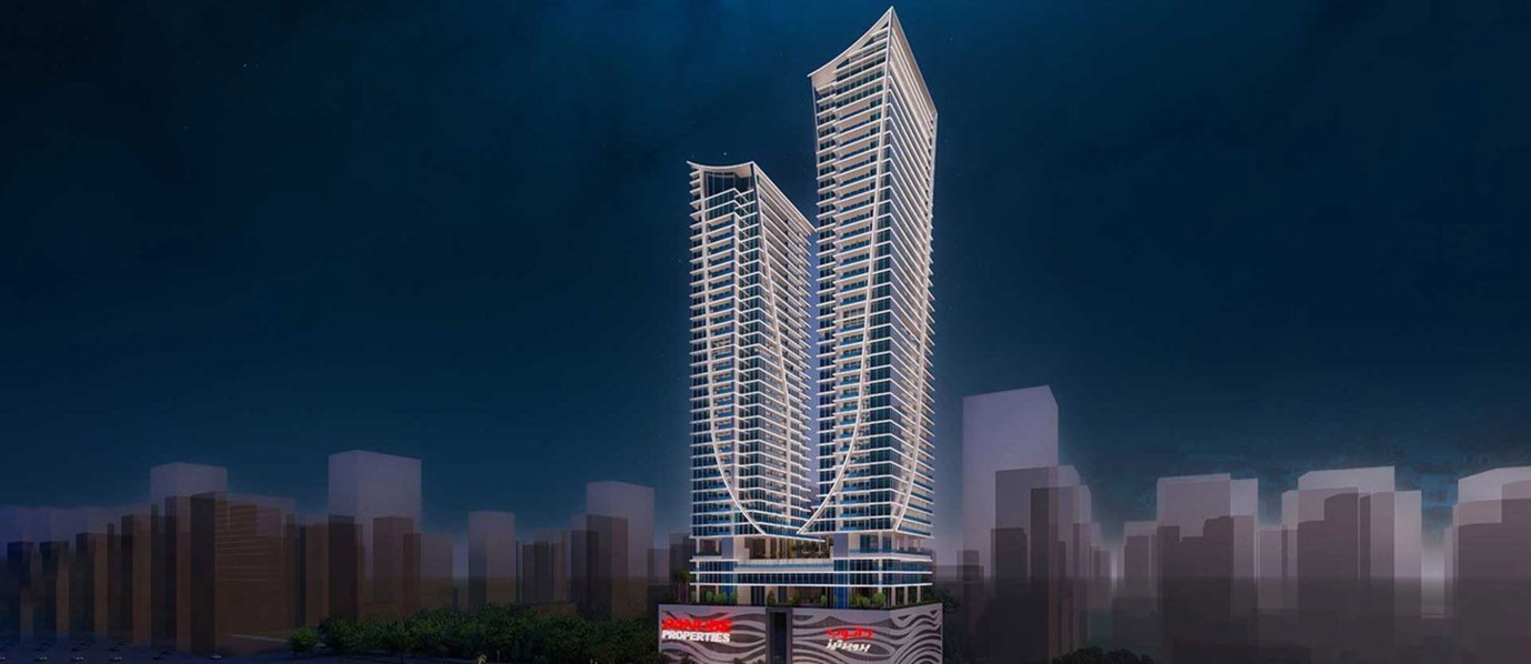 Elitz twin tower properties in Dubai 