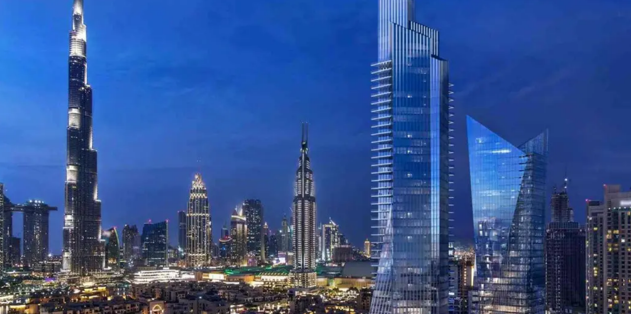 Baccarat Residence twin tower properties in Dubai 