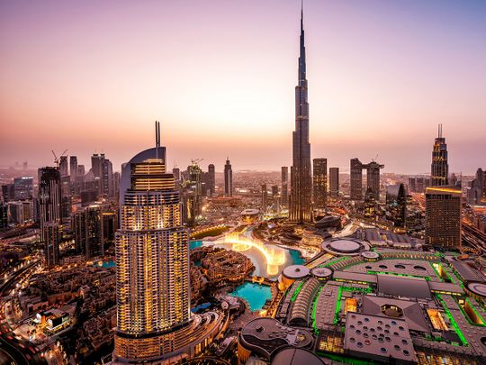 Dubai property market growing